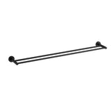 OTUS Slimline Towel Rail Double 900mm - Matte Black