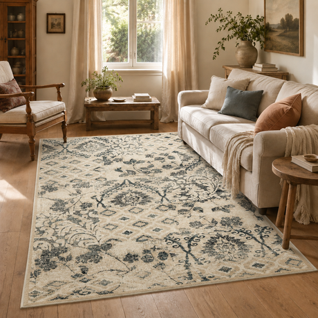 Oxford Illusion Blue Rug