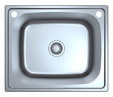 Otus Drop-in Chrome Laundry Sink (600x500x250)