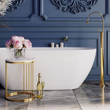 PALERMO Freestanding Bathtub Overflow 1650mm/1750mm