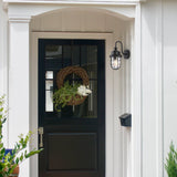 PAROL: Exterior Cylinder Glass with Cage Wall Lights IP44
