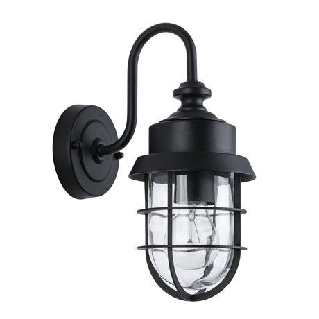 PAROL: Exterior Cylinder Glass with Cage Wall Lights IP44