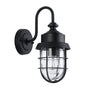 PAROL: Exterior Cylinder Glass with Cage Wall Lights IP44