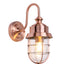 PAROL: Exterior Cylinder Glass with Cage Wall Lights IP44