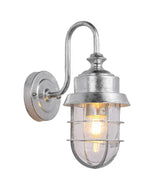 PAROL: Exterior Cylinder Glass with Cage Wall Lights IP44