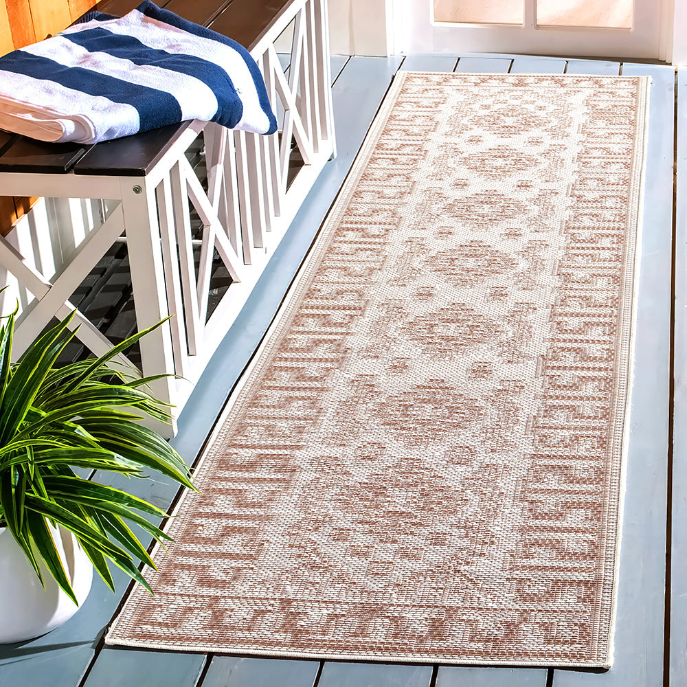 Patio Kuza Coral Runner Rug