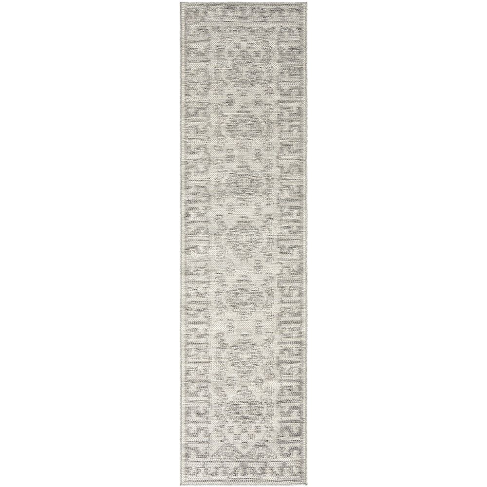 Patio Kuza Grey Runner Rug