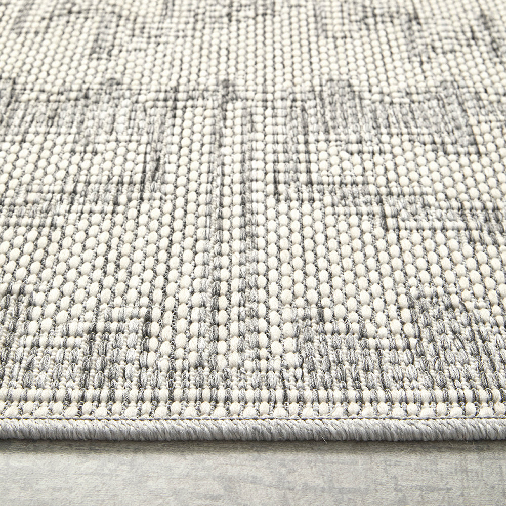 Patio Kuza Grey Runner Rug