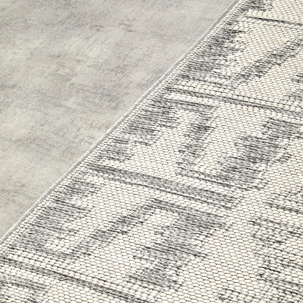 Patio Kuza Grey Runner Rug