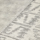 Patio Kuza Grey Runner Rug