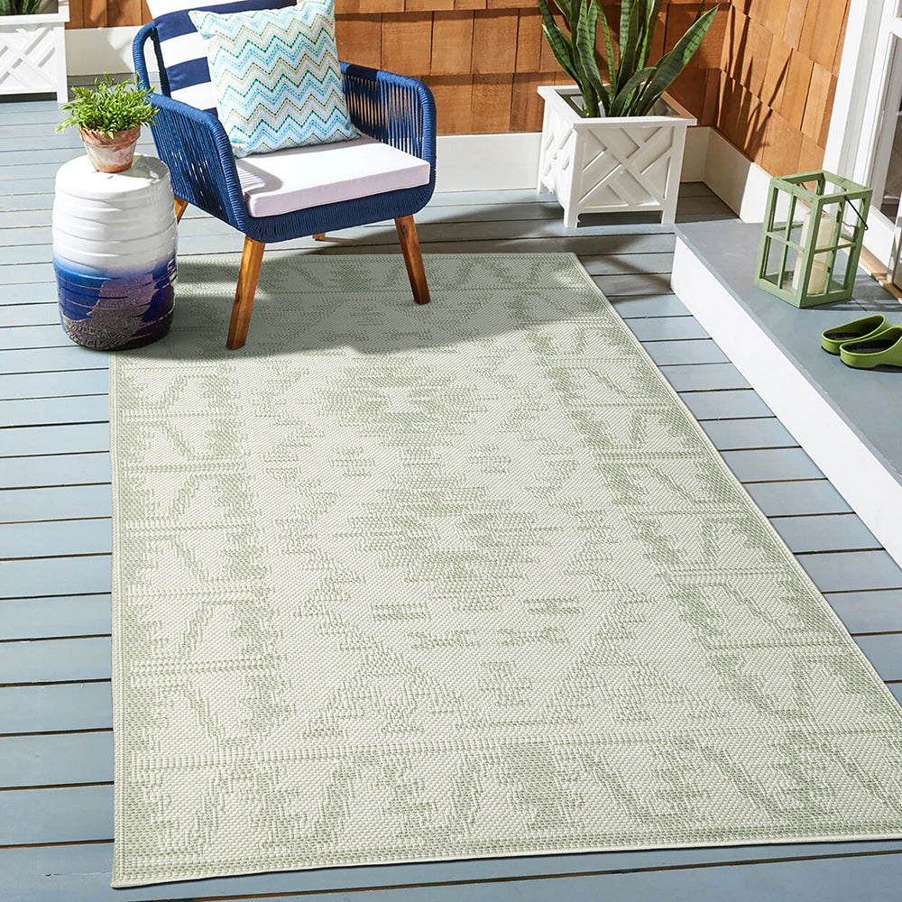 Patio Kuza Mint Rug