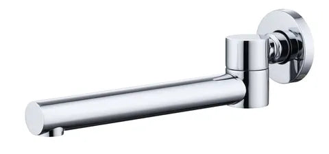 PAVIA Swivel Round Bath Spout - Chrome