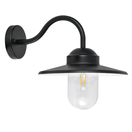 PAYONG: Exterior Sun Hat Shape with Clear Glass Wall Lights IP44