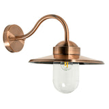 PAYONG: Exterior Sun Hat Shape with Clear Glass Wall Lights IP44