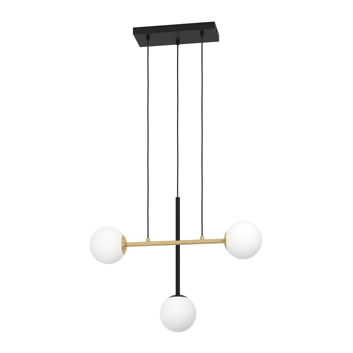 PAZ Pendant Light 3x40W - Brushed Brass