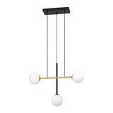 PAZ Pendant Light 3x40W - Brushed Brass