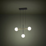 PAZ Pendant Light 3x40W - Brushed Brass