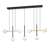 PAZ Pendant Light 7x40W - Brushed Brass