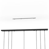 PAZ Pendant Light 7x40W - Brushed Brass