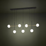 PAZ Pendant Light 7x40W - Brushed Brass
