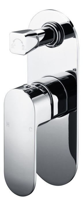 Cora Diverter Wall Mixer - Chrome