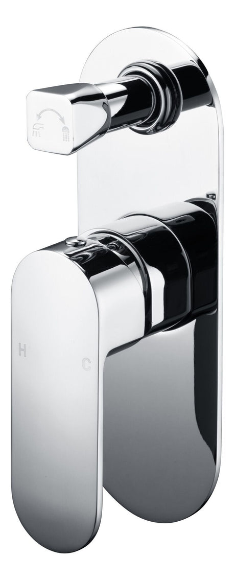 Cora Diverter Wall Mixer - Chrome