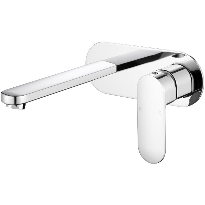 Cora Wall Basin Mixer - Chrome