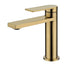Ruki Basin Mixer - Brushed Gold