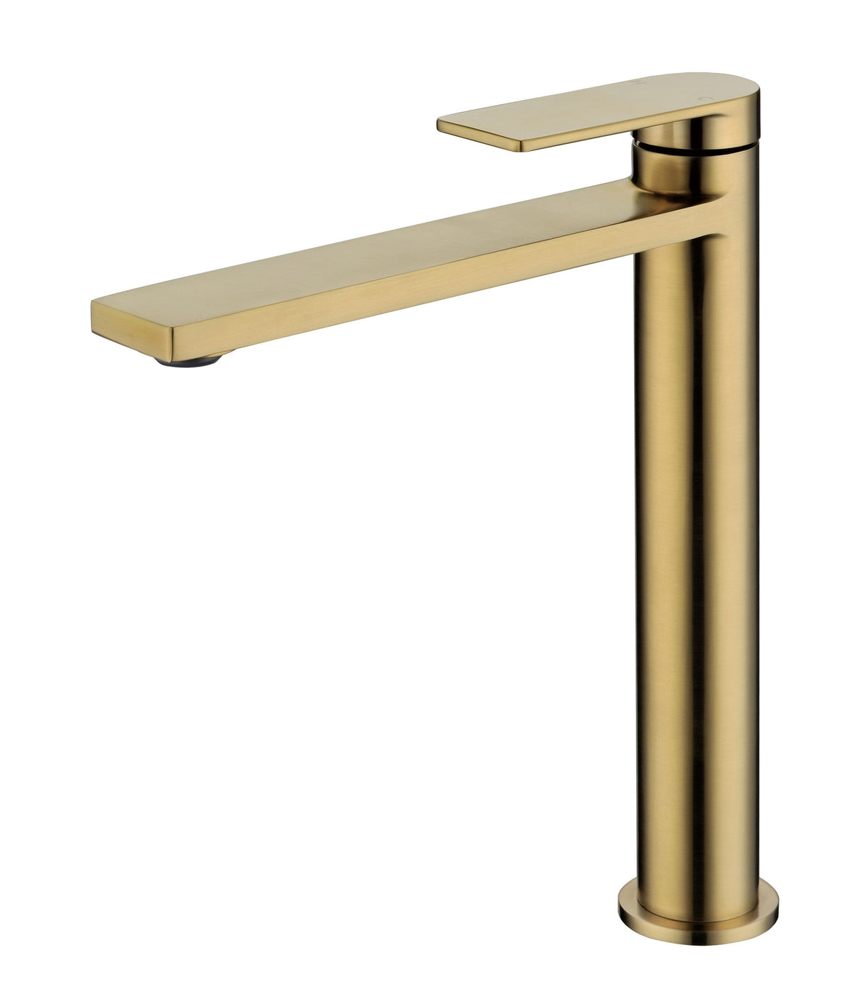 Ruki High Rise Basin Mixer - Brushed Gold