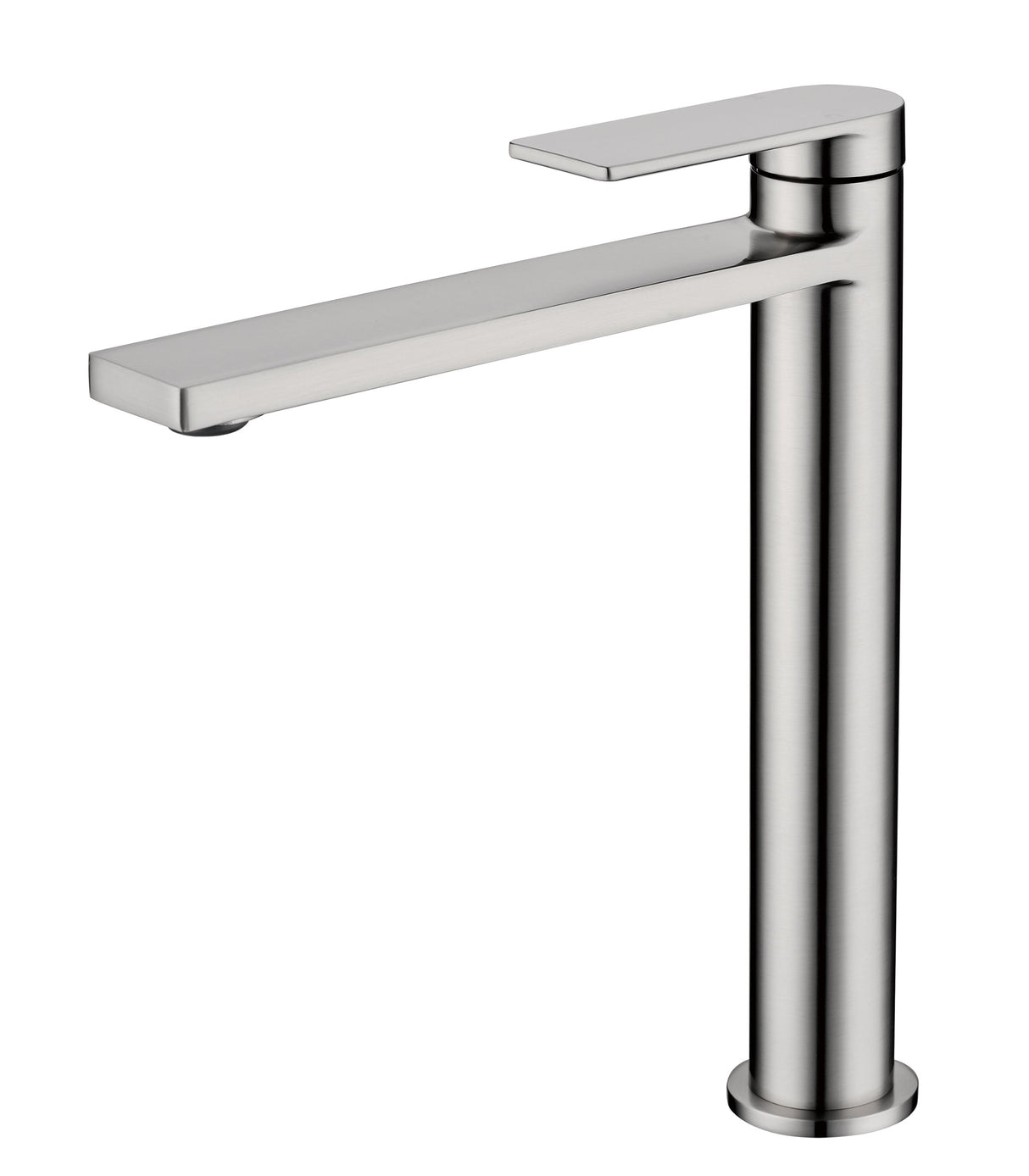 Ruki High Rise Basin Mixer - Brushed Nickel