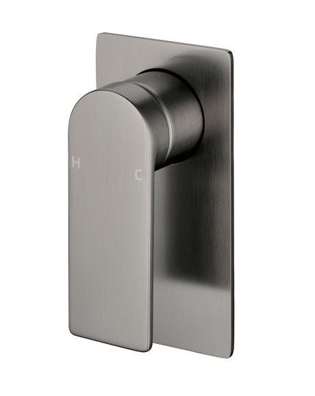 Ruki Wall Mixer - Brushed Gun Metal