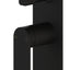 Ruki Wall Mixer with Diverter - Matte Black