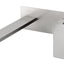Ruki Wall Basin Mixer - Brushed Nickel