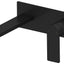 Ruki Wall Basin Mixer - Matte Black
