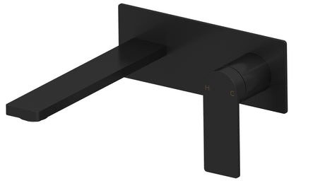 Ruki Wall Basin Mixer - Matte Black