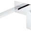Ruki Wall Basin Mixer - Chrome