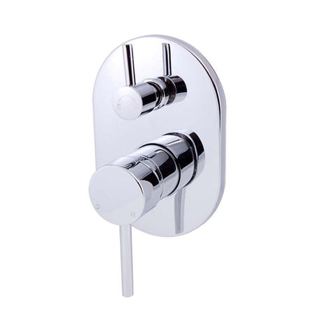 Otus Wall Mixer With Diverter - Chrome