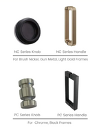 COVEY Semi-Frame Single Sliding Door Shower Screen