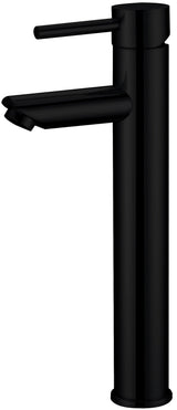 Otus Pin Handle High Rise Basin Mixer - Matte Black