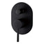 Otus Wall Mixer With Diverter - Matte Black