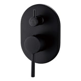 Otus Wall Mixer With Diverter - Matte Black