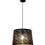 PENSHADE: Interior Slanted with Honeycomb Pattern Laser Cut Pendant Lights (Black/ White)