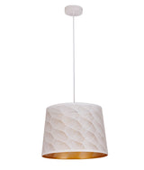 PENSHADE: Interior Slanted with Honeycomb Pattern Laser Cut Pendant Lights (Black/ White)