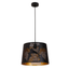PENSHADE: Interior Slanted with Maple Leaf Pattern Laser Cut Pendant Lights (Black/ White)