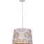 PENSHADE: Interior Slanted with Starburst Tower Pattern Laser Cut Pendant Lights (Black/ White)