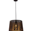 PENSHADE: Interior Slanted with Tree Pattern Laser Cut Pendant Lights (Black/ White)