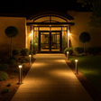 PHARE: GU10 Surface Mounted Titanium Anti Glare Bollard Light IP54