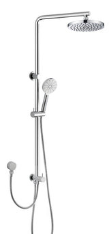 Cora Multi-function Shower Set Two Hoses 200 mm (Chrome)