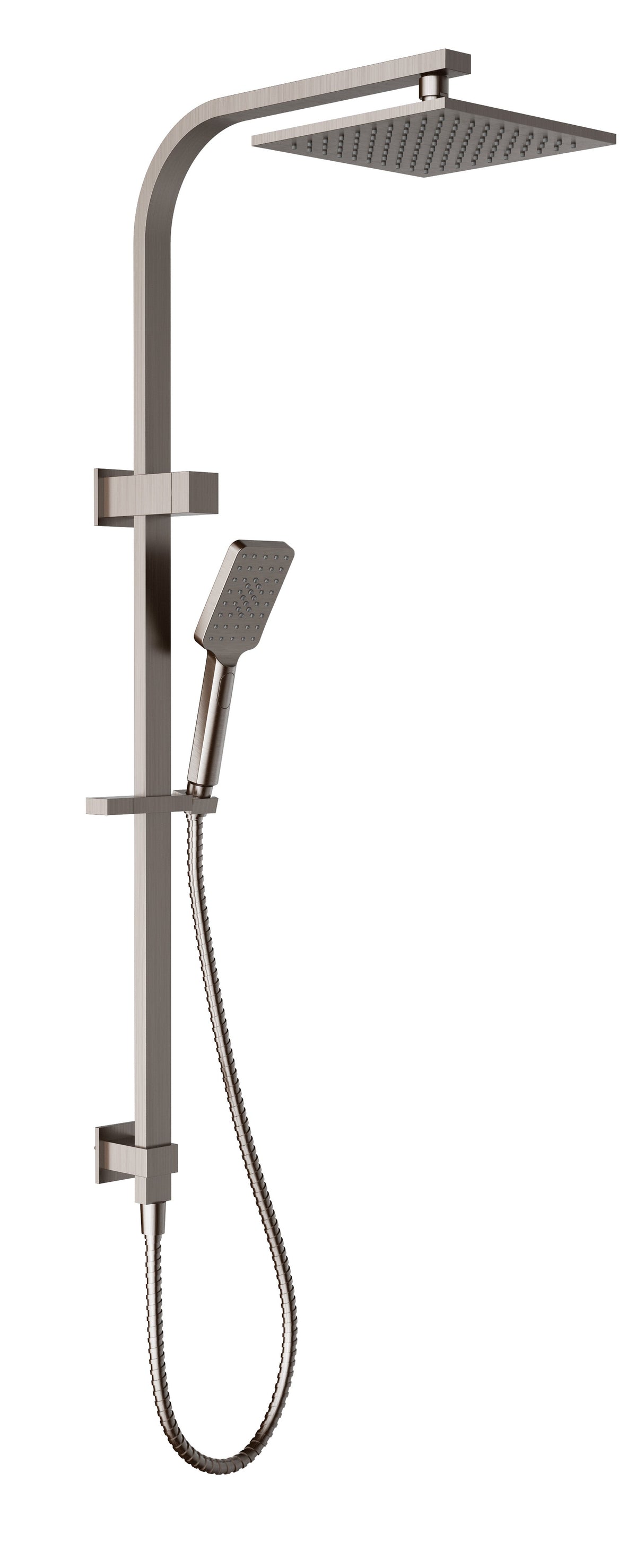 Eden Square Multi-function Shower Set - Brushed Nickel