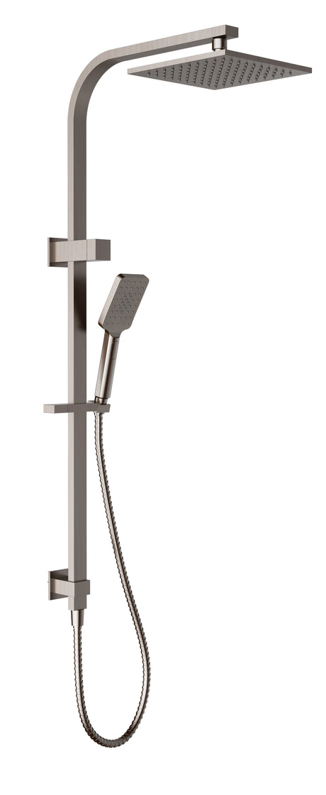Eden Square Multi-function Shower Set - Brushed Nickel